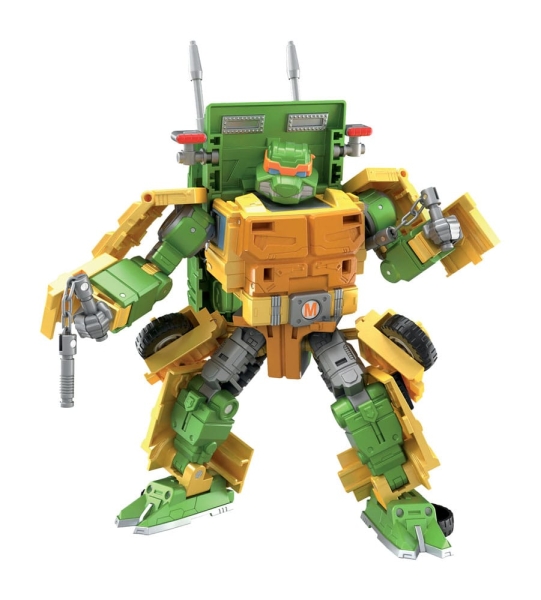 The Trans Formers (Transformers x Teenage Mutant Ninja Turtles) Actionfigur "Party Wallop" 18 cm